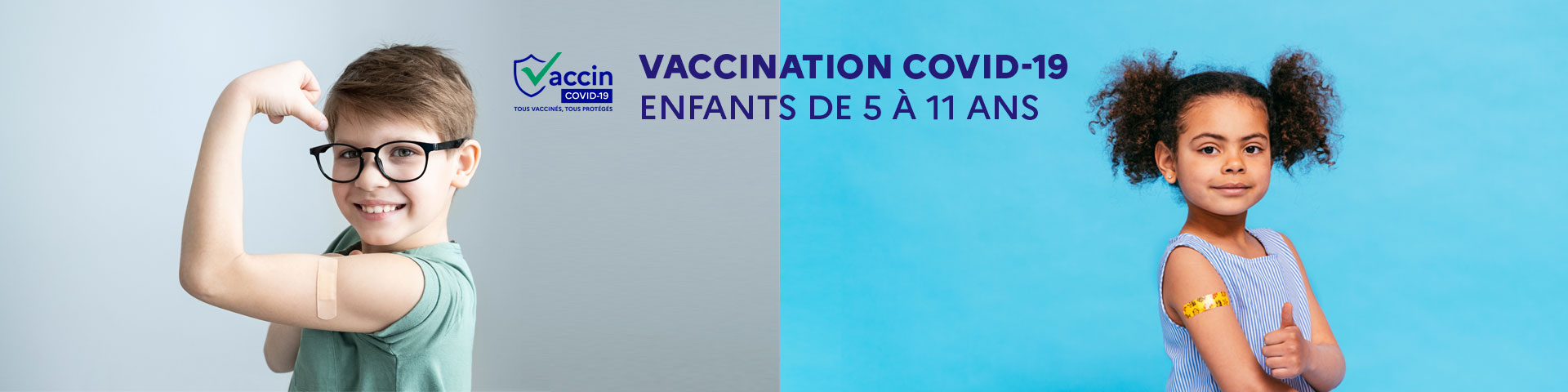 bannière vaccination enfants