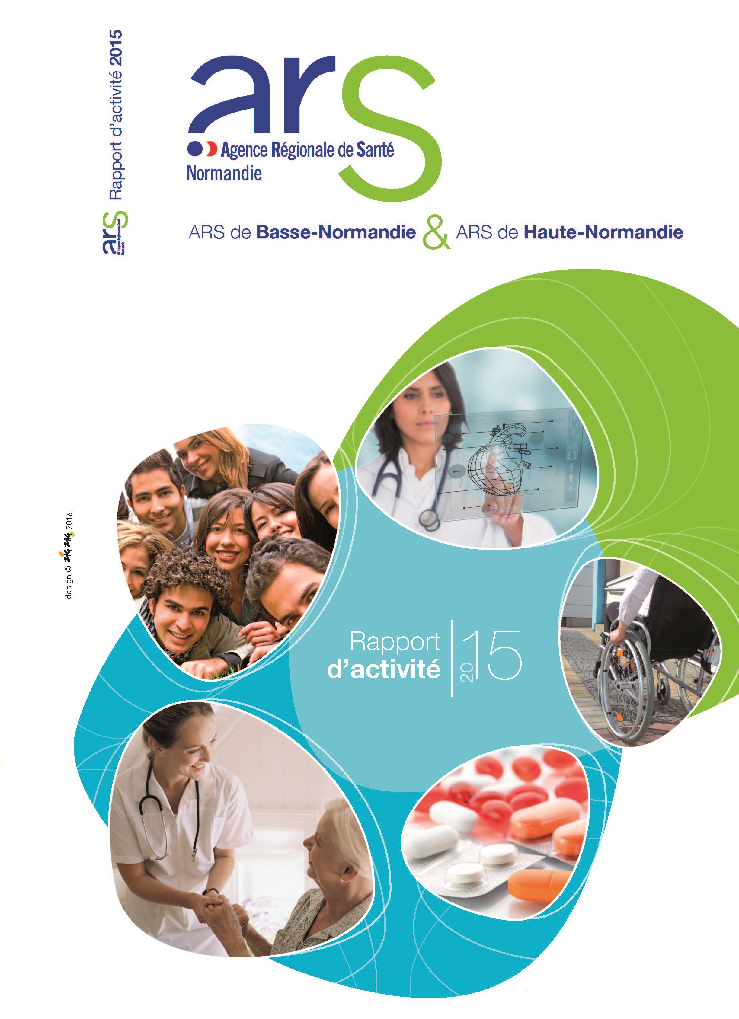 Couverture rapport d'activité 2015