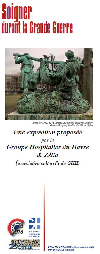 Affiche expo Soigner durant la Grande Guerre