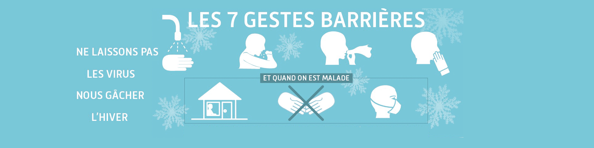 Virus hivernaux : 7 gestes de protection