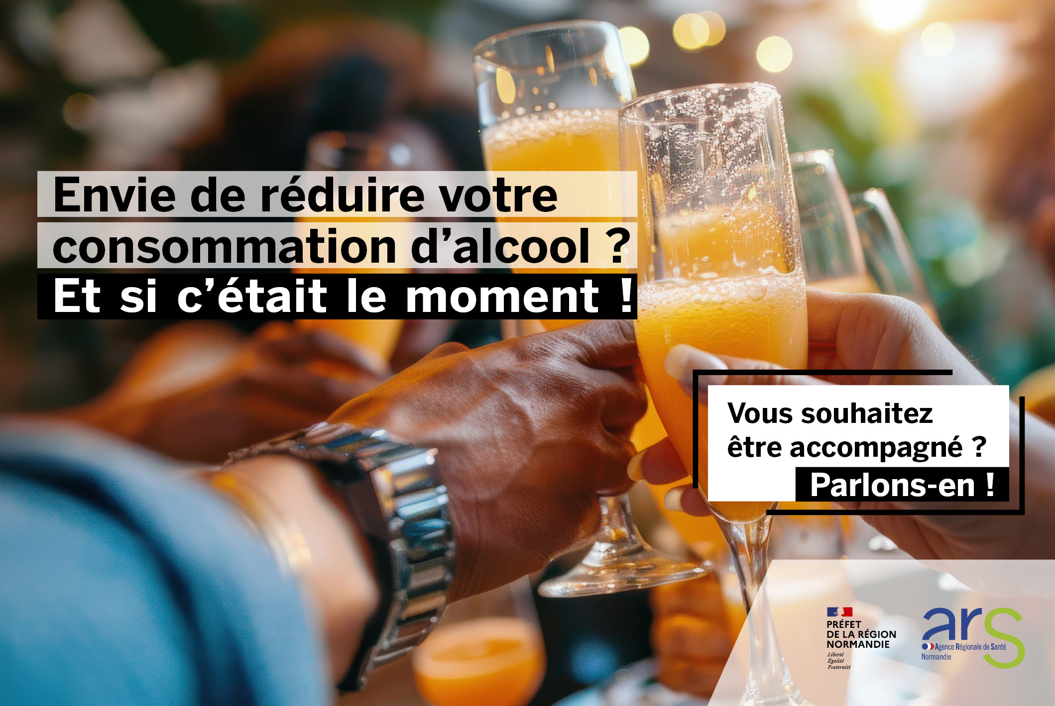 Envie de réduire votre consommation d'alcool ? Et si c'était le moment ...
