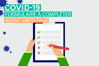 Vous Allez Vous Faire Tester Remplissez Ce Formulaire En Ligne Avant Votre Depistage Agence Regionale De Sante Normandie
